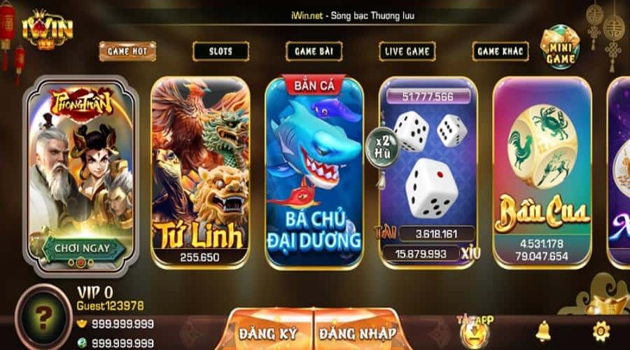 Tìm hiểu về cổng game IWIN