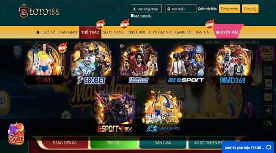 List game ấn tượng tại trang lô đề online Loto188