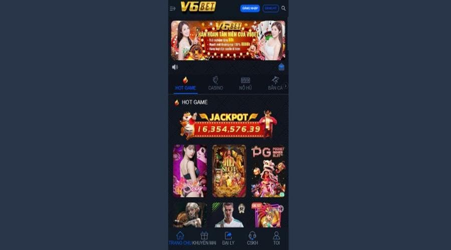 Giới thiệu nền tảng cá cược online V6Bet